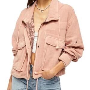 Free People We The Free Eyes On You Surplus Jacket